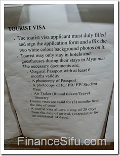 Mynmar Visa