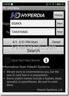The Best Train Travel Apps In Japan Hyperdia Finance Sifu
